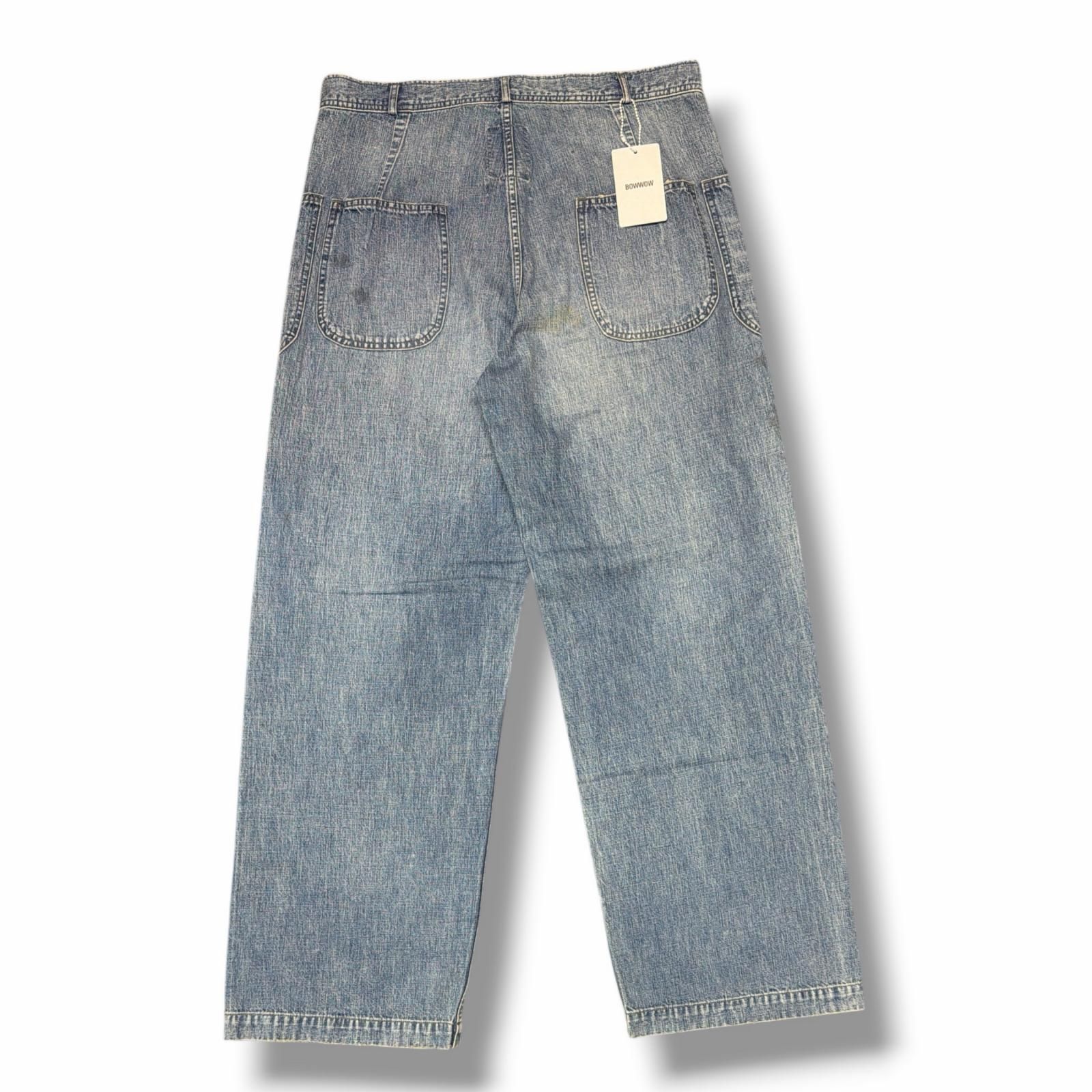 メンズ 参考上代38500円 未使用 BOWWOW 25SS USN M44 DUNGAREE 