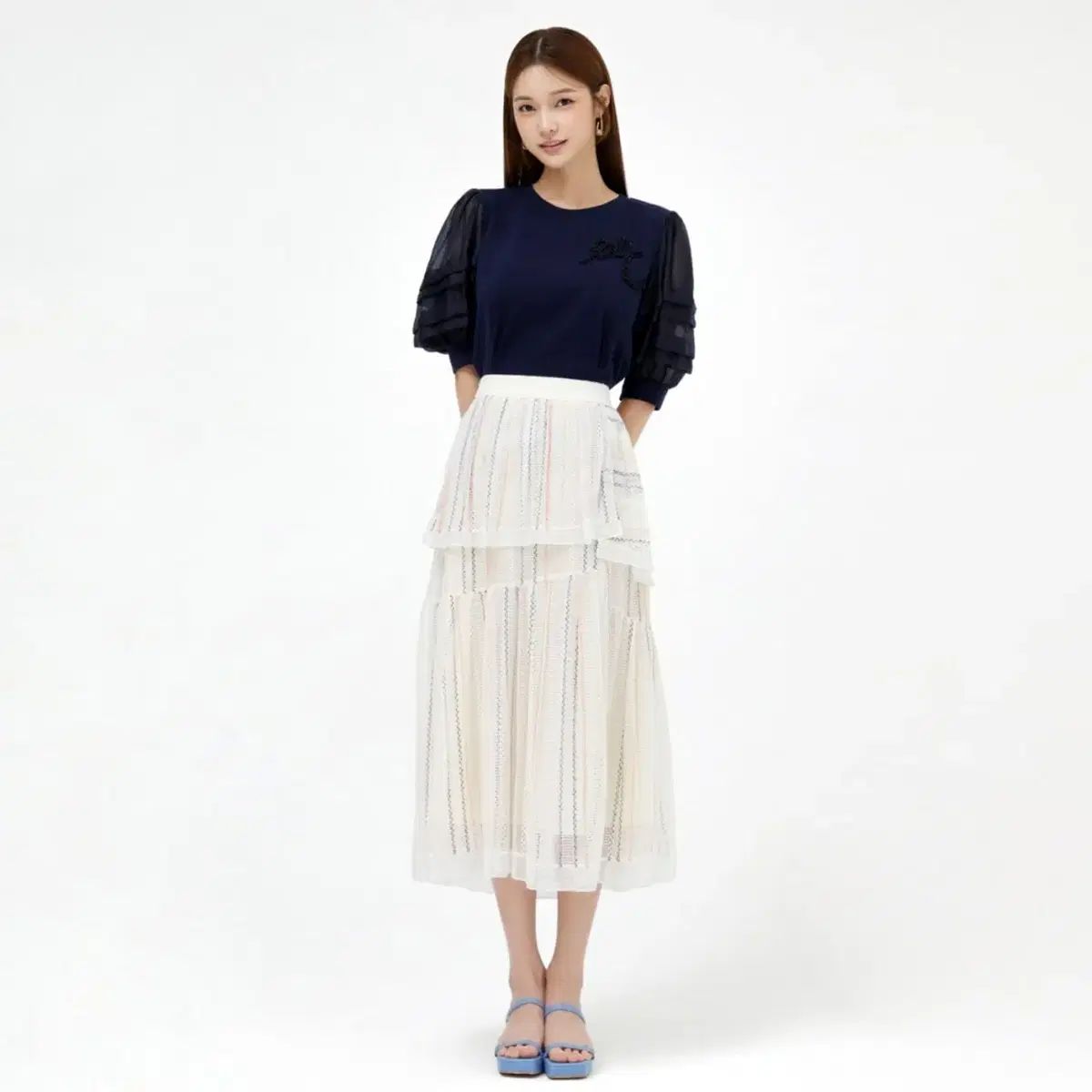 イッミシャ (it michaa) バッグチュールスカート 66 新品