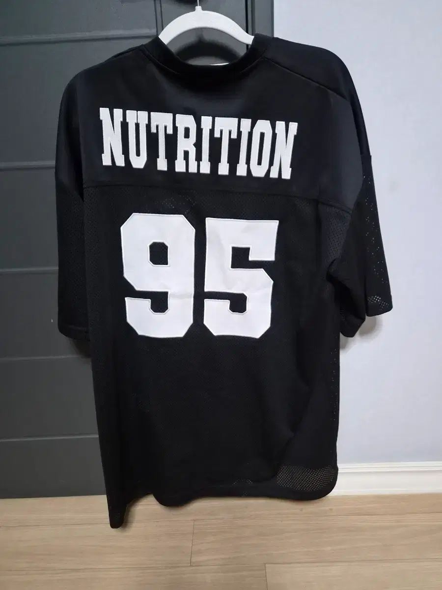 FREEDOM NUTRITION 95 ラグビー Tシャツ ブラック ニュートリション メッシュ ラグビー ジャージ