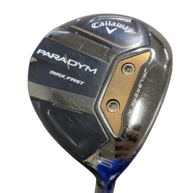 【中古】 キャロウェイ PARADYM MAX FAST 5W レディース フェアウェイウッド FW ELDIO 40 for CW(PARADYM FW) (フレックスL) レディース 女性用 右利き 右用 Dランク ゴルフクラブ