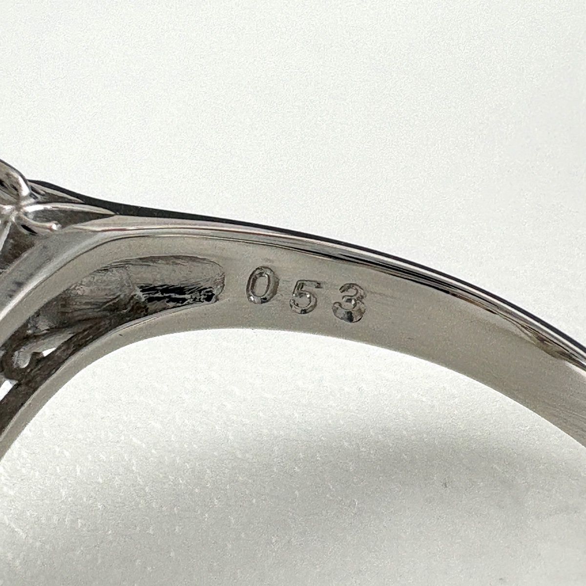 メレダイヤ デザインリング プラチナ 指輪 リング 12号 Pt900 