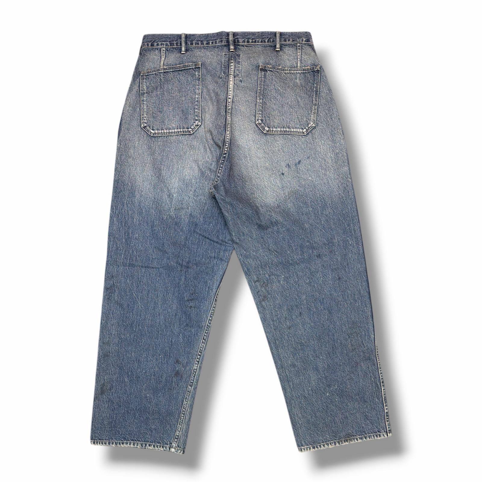 参考上代35200円 未使用 BOWWOW 25SS M-44 DENIM TROUSERS デニム