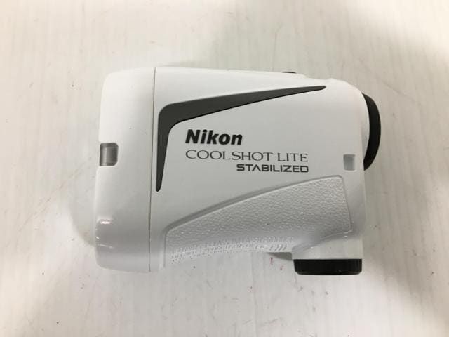 返品OK 【中古ゴルフ用品】【超美品】ニコン レーザー距離計 COOLSHOT LITE(クールショットライト) STABILIZED