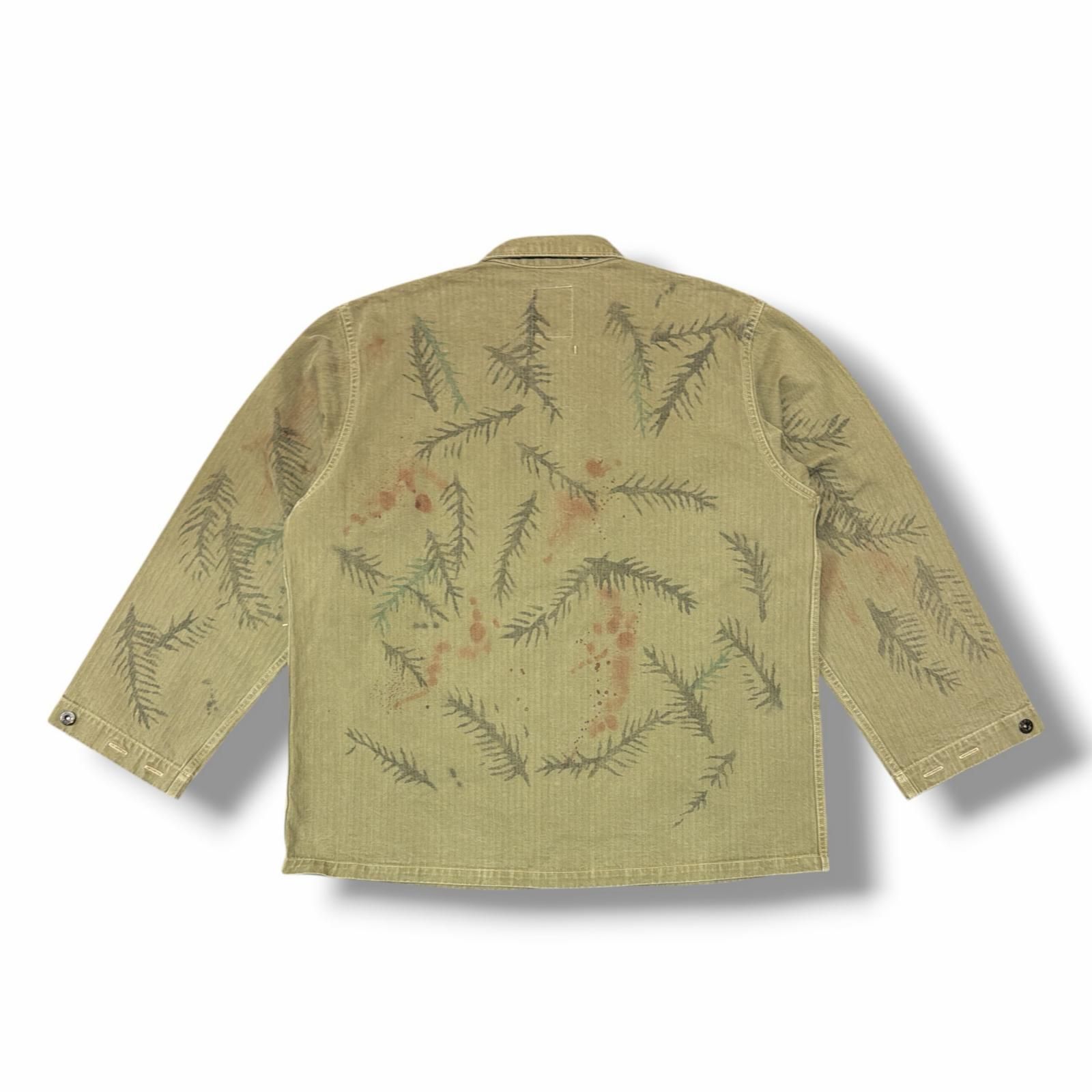参考上代56100円 未使用 BOWWOW 25AW USMC M44 HBT TWO-TONE JACKET 