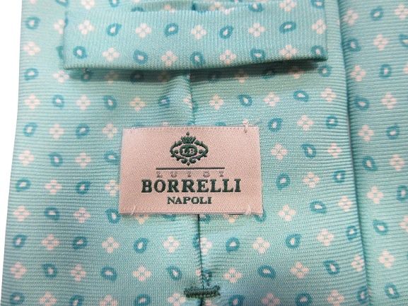 ルイジボレッリ LUIGI BORRELLI ネクタイ レギュラータイ チェック