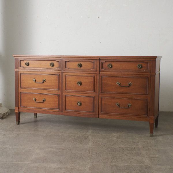 定価74万 Drexel Heritage トライユン サイドボード マホガニー AVボード ドレッサー チェスト ドレクセル TRIUNE クラシック 95683