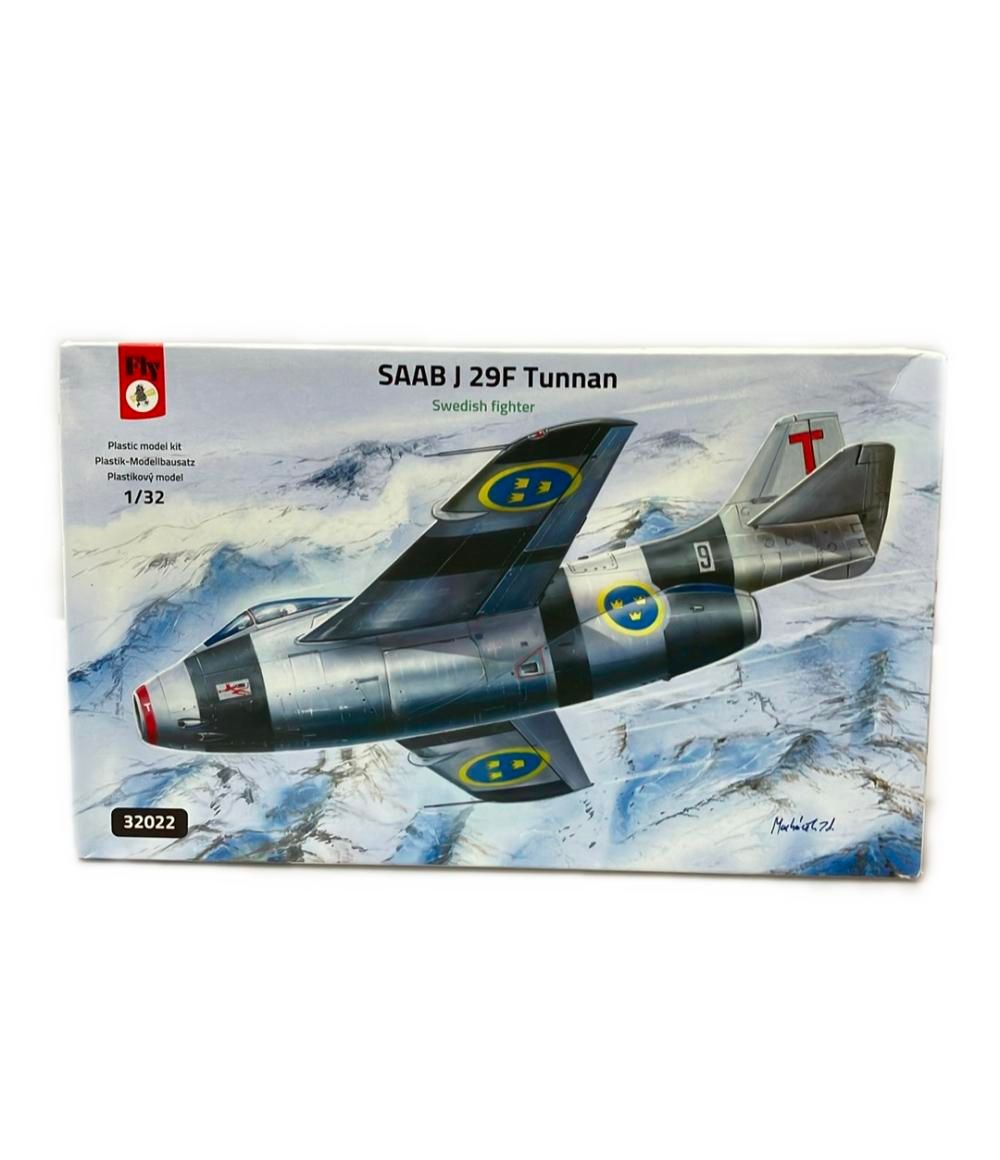 フライ 32022 1/32 サーブ J-29F トゥンナン スウェーデン&オーストリア プラモデル Fly