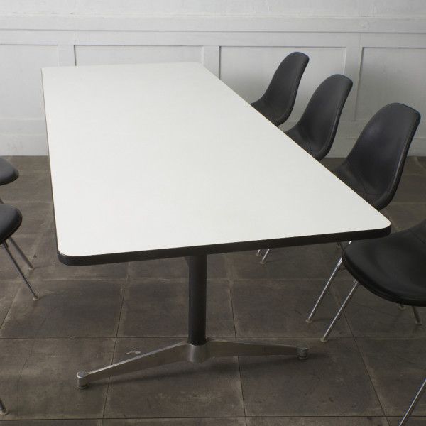 Herman Miller コントラクトベース テーブル イームズ ミーティングテーブル ワークデスク テーブル ハーマンミラー オフィス 97125