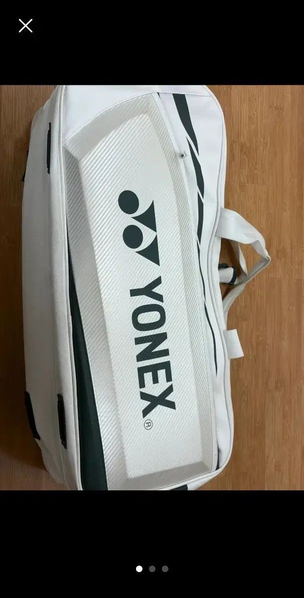 YONEX ヨネックス 白 ホワイト テニス バッグ