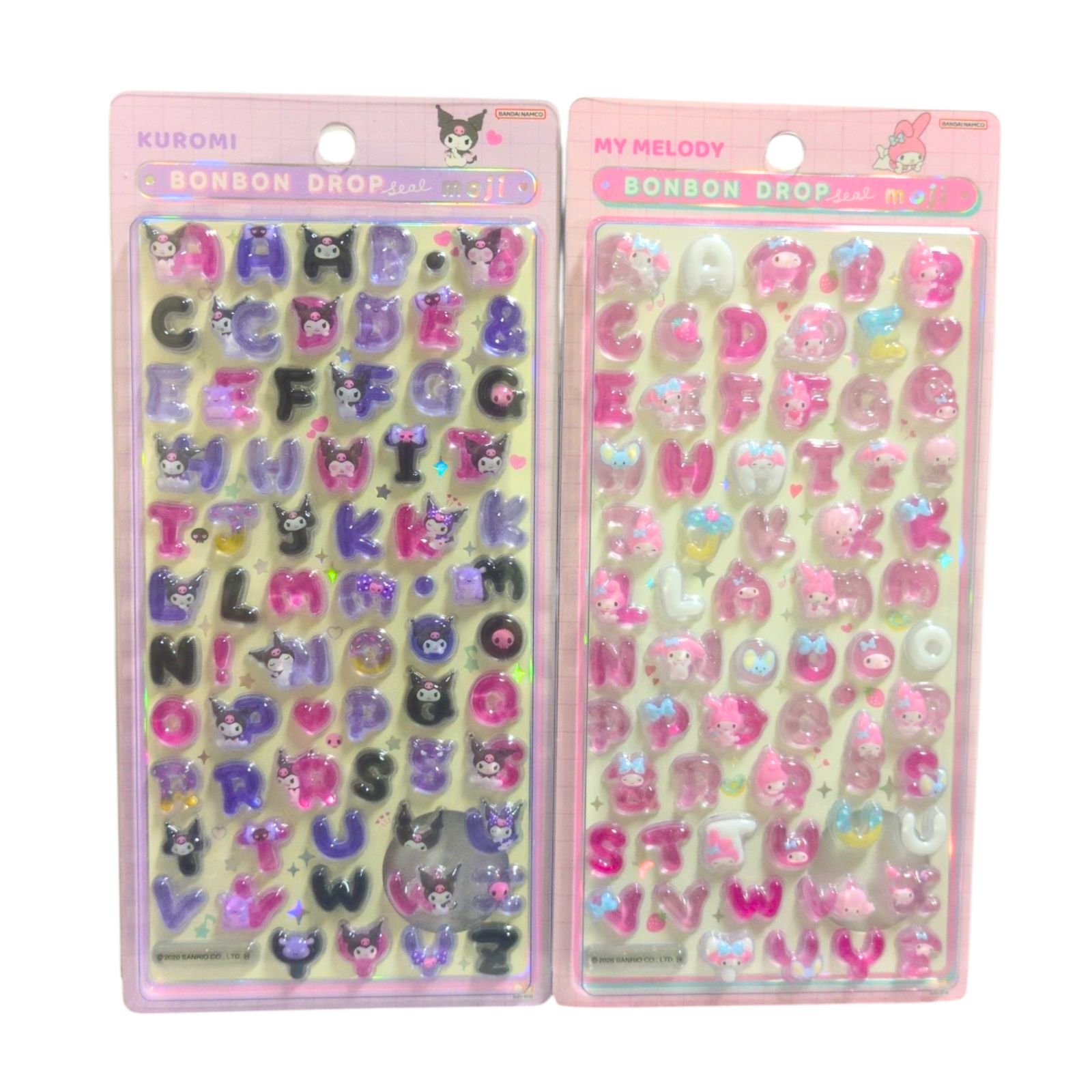 2種セット】サンリオキャラクターズ グッズ ボンボンドロップシール