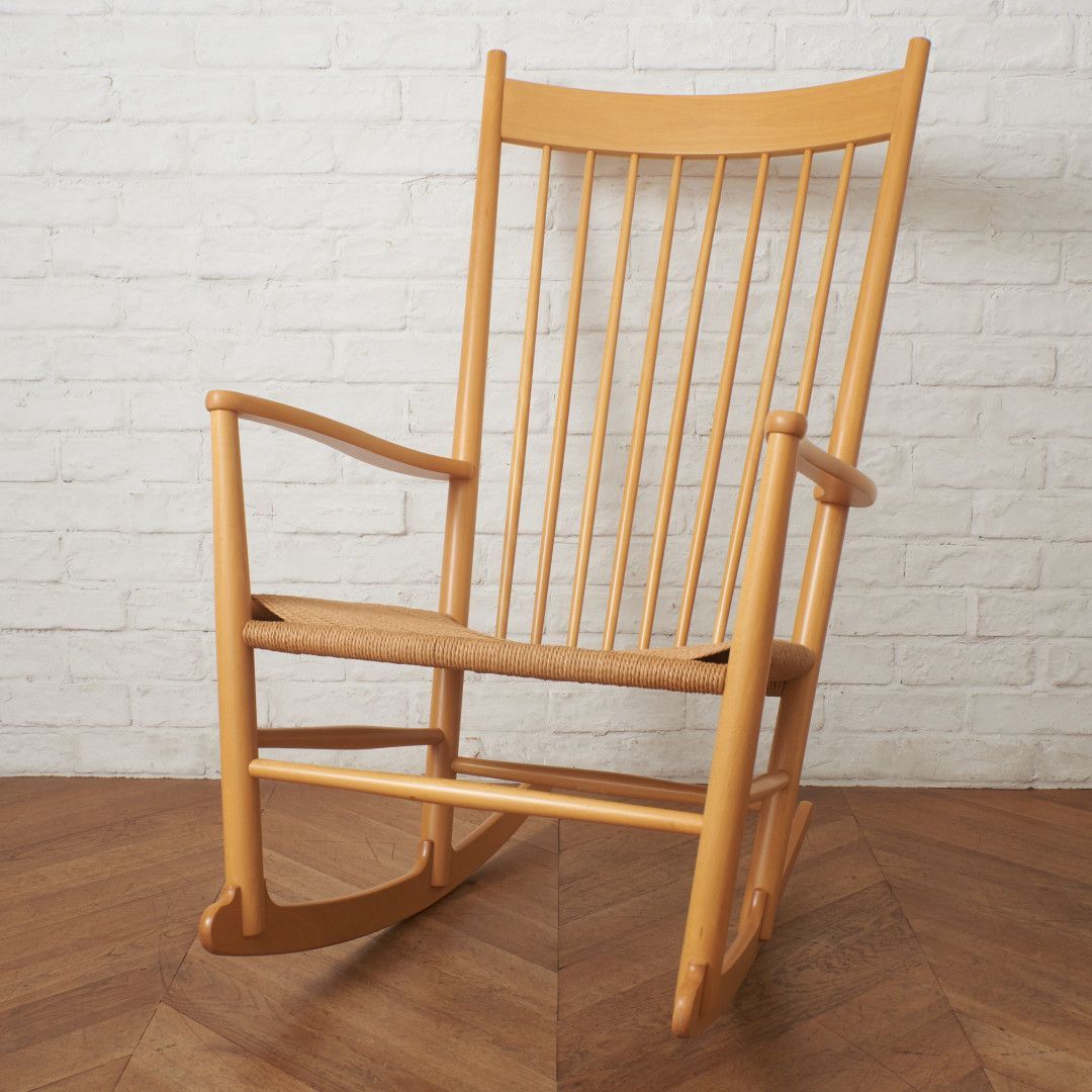 ハンス J ウェグナー J16 ロッキングチェア Hans J Wegner 木製 椅子 ビーチ 安楽椅子 イス 揺り椅子 北欧 デンマーク 名作 100334