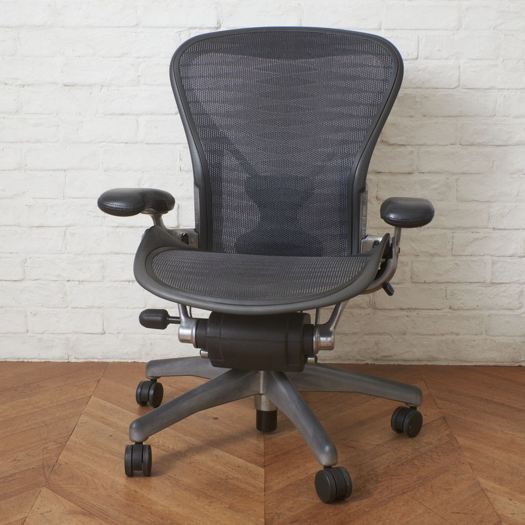 Herman Miller アーロンチェア クラシック Bサイズ デスクチェア 昇降 書斎 椅子 ポスチャーフィット フル装備 ハーマンミラー 99310