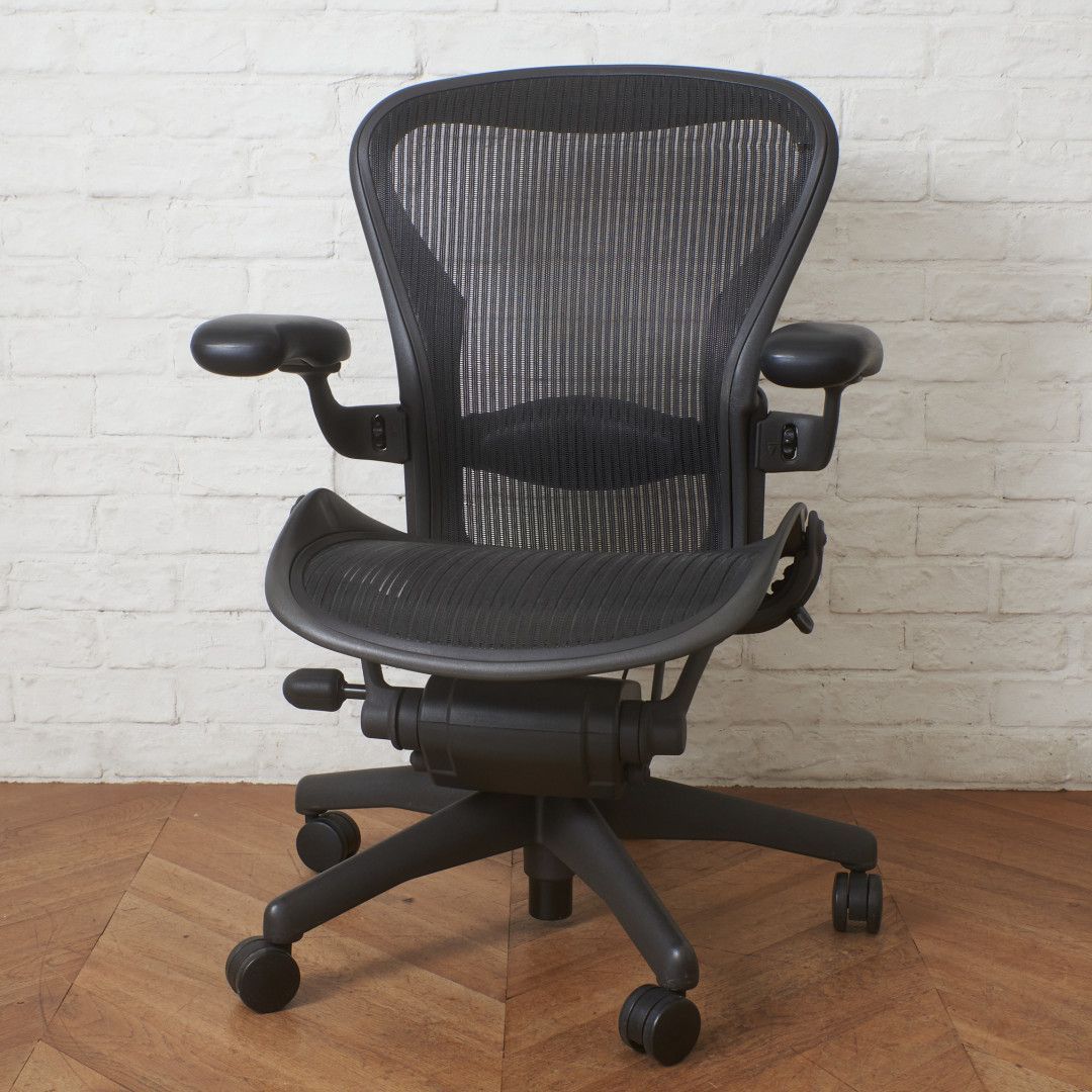 Herman Miller アーロンチェア クラシック Bサイズ デスクチェア 昇降 書斎 椅子 ランバーサポート フル装備 ハーマンミラー 99415
