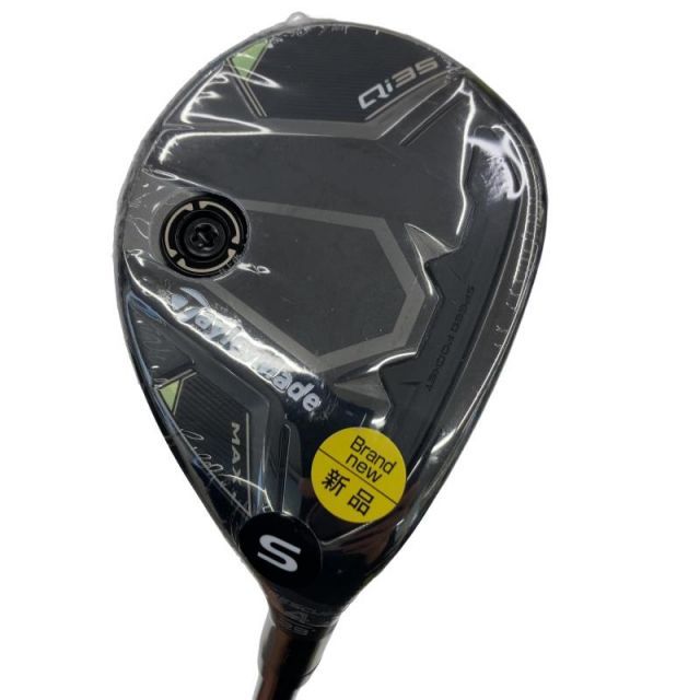 【中古】 テーラーメイド Qi35 MAX U4 ユーティリティ UT Diamana BLUE TM60(Qi35 UT) (フレックスS) メンズ 男性用 右利き 右用 Nランク ゴルフクラブ