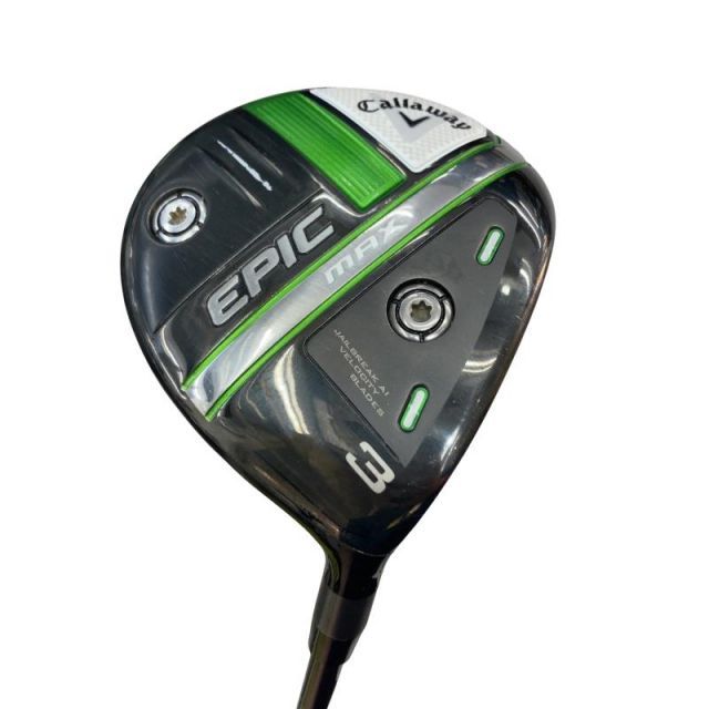 【中古】 キャロウェイ EPIC MAX 3W フェアウェイウッド FW Diamana 40 for CW(2021 EPIC FW) (フレックスS) メンズ 男性用 右利き 右用 Cランク ゴルフクラブ