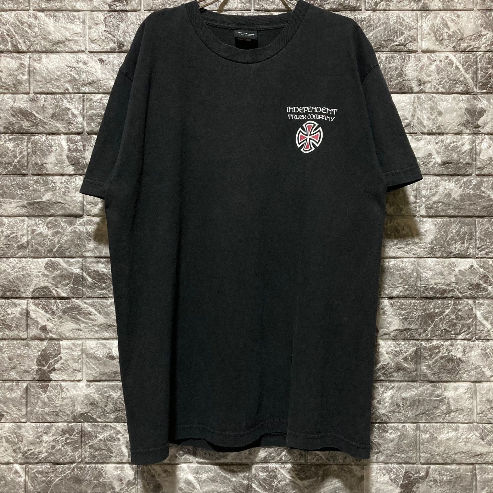 INDEPENDENT Tシャツ L インディペンデント アイアンクロス スケーター 