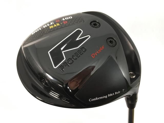 返品OK 【中古ゴルフクラブ】【美品】ジャスティック PROCEED(プロシード) DOUBLE-R 460 MAX-D ドライバー PROCEED Selection R 50 1W
