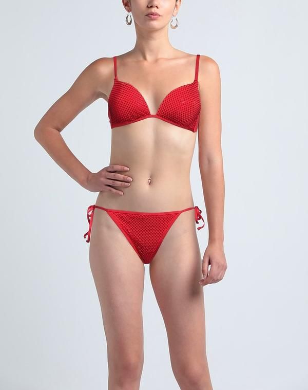 【送料無料】 ツインセット レディース ボトムスのみ 水着 水着（ビキニ） Red