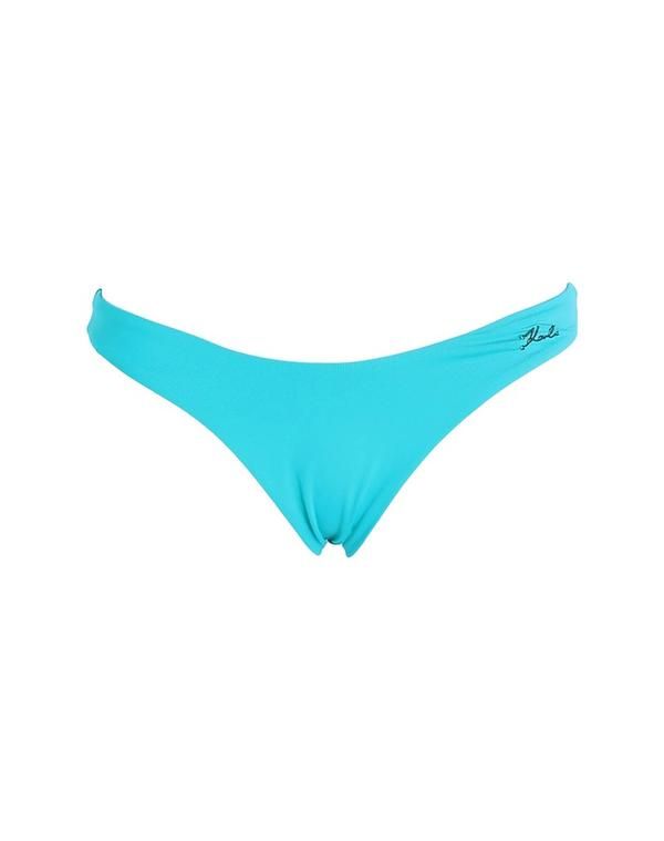 【送料無料】 カール ラガーフェルド レディース ボトムスのみ 水着 水着（ビキニ） Turquoise Blue