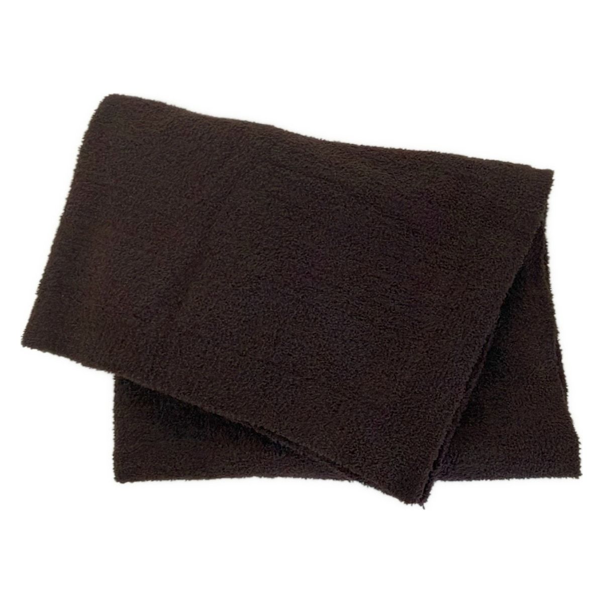 KASHWERE(カシウエア) ブランケット美品 - ダークブラウン