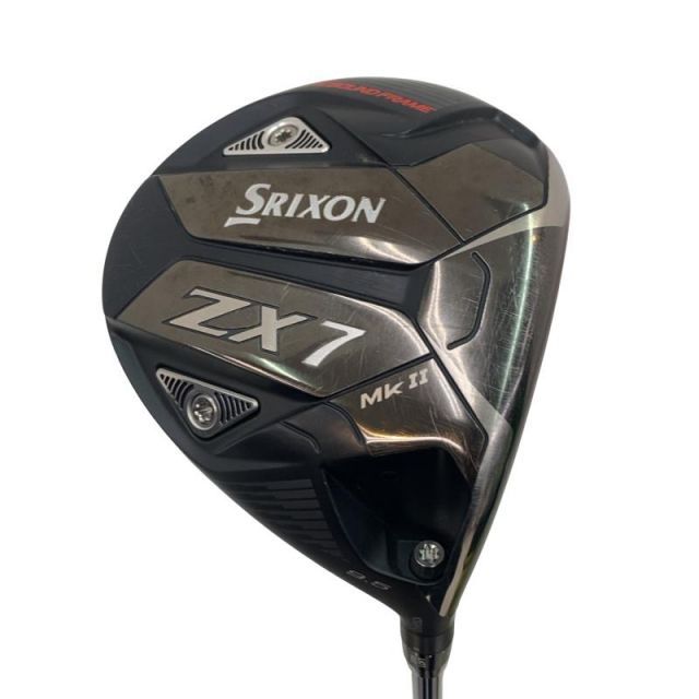 【中古】 ダンロップ SRIXON ZX7 Mk II 9.5° ドライバー DR 純正特注シャフト (フレックスS) メンズ 男性用 右利き 右用 Cランク ゴルフクラブ