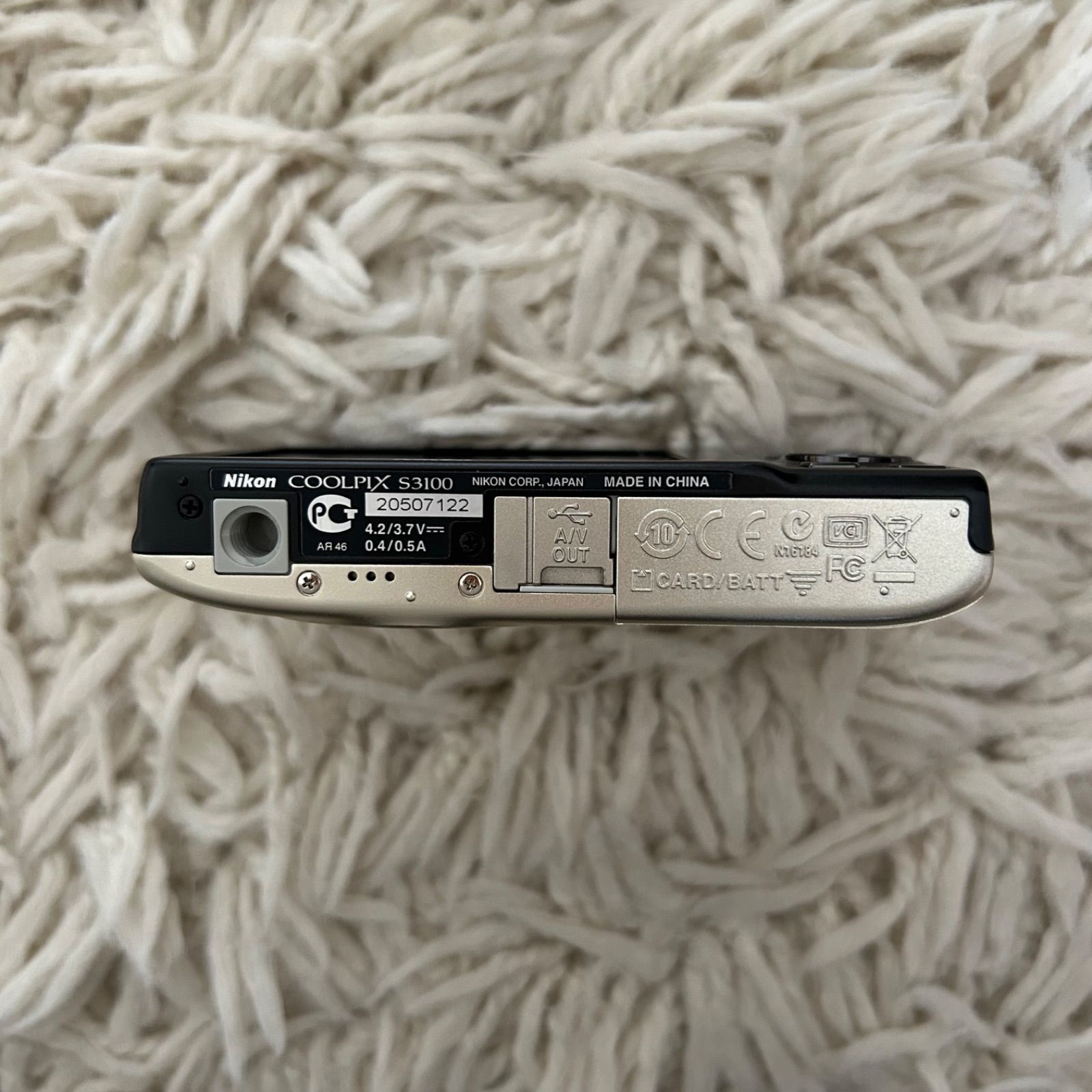 ✨極美品✨】Nikon COOLPIX S3100 コンデジ 平成レトロ シルバー 