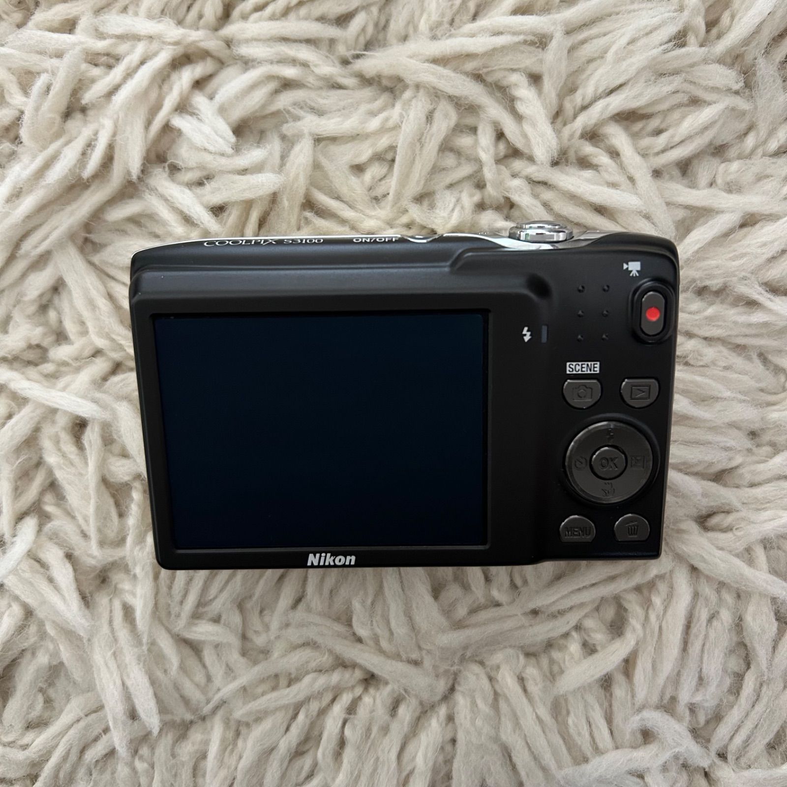 ✨極美品✨】Nikon COOLPIX S3100 コンデジ 平成レトロ シルバー 