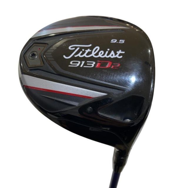 【中古】 タイトリスト 913 D2 9.5° USA ドライバー DR Diamana S+62 (フレックスS) メンズ 男性用 右利き 右用 Cランク ゴルフクラブ