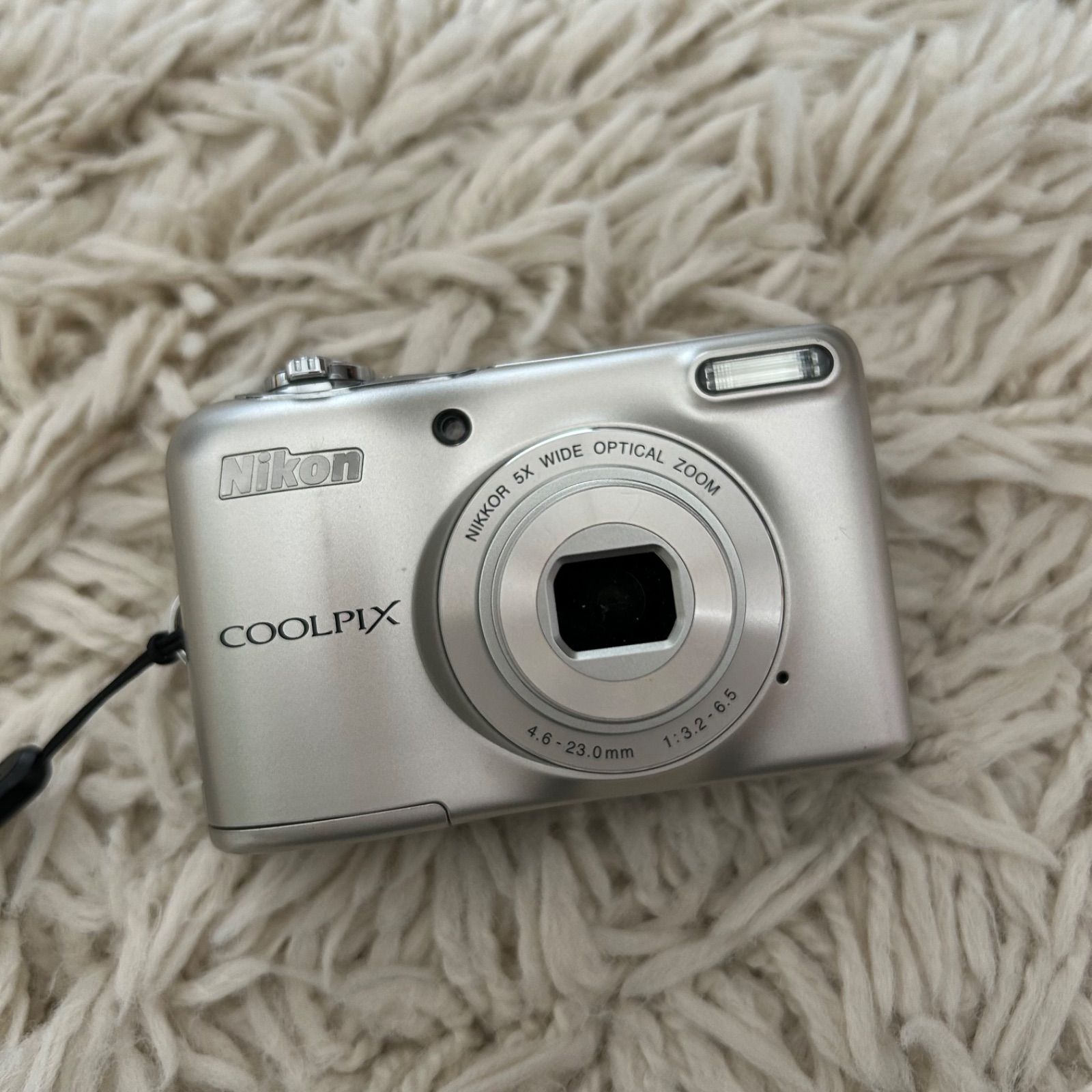 ✨極美品✨】Nikon COOLPIX L30 コンデジ 平成レトロ シルバー - メルカリ