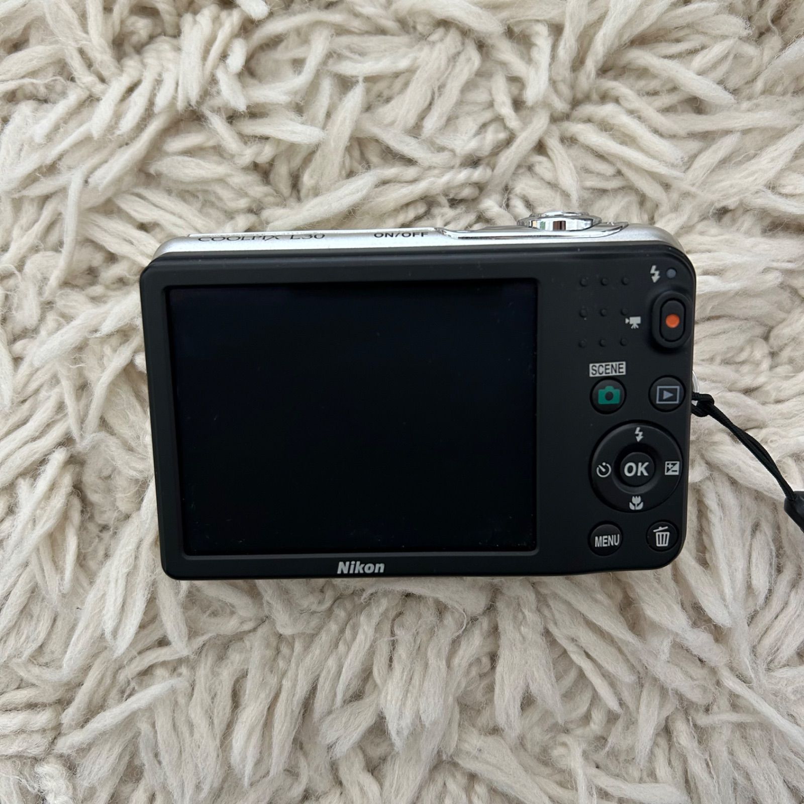 ✨極美品✨】Nikon COOLPIX L30 コンデジ 平成レトロ シルバー - メルカリ