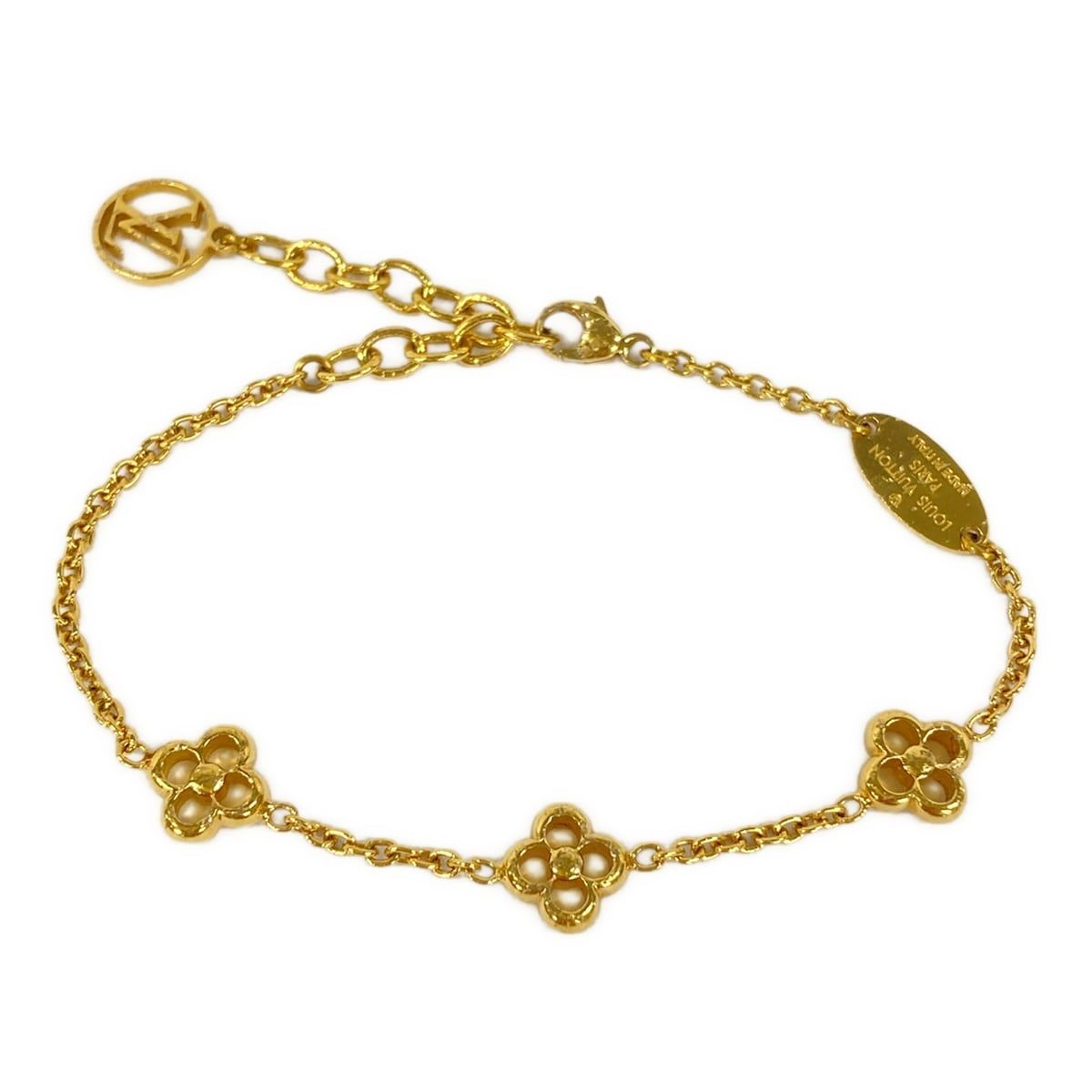 LOUIS VUITTON(ルイヴィトン) ブレスレット美品 フラワーフル 