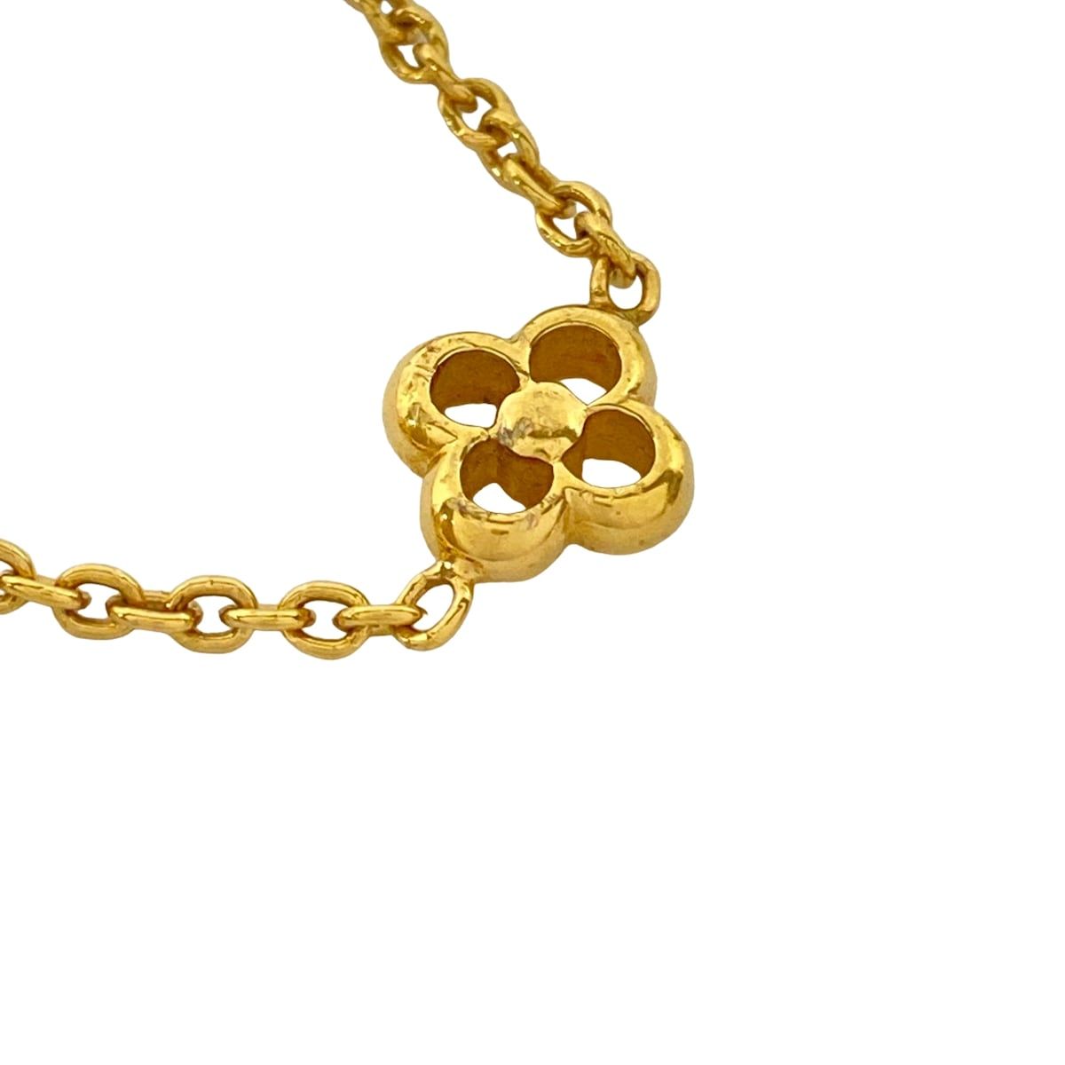 ルイヴィトン M68127 ブラスレ ブレスレット アクセサリー　ゴールド LOUIS VUITTON(ルイヴィトン) ブレスレット美品 フラワーフル