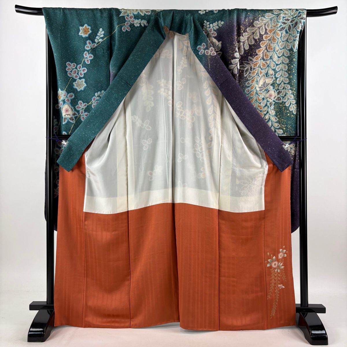 振袖 身丈166.5cm 裄丈69cm 正絹 名品 【中古】 振袖 身丈166cm 裄丈69cm 正絹 名品 【中古】の通販 by バイセル