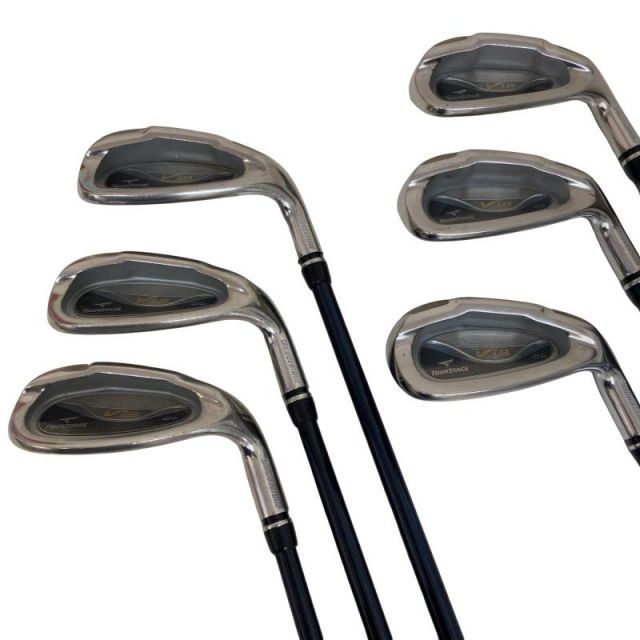 【中古】 ブリヂストン TOURSTAGE ViQ CL(2008) 6S (クリスタルピンク) レディース アイアンセット IR VI-40 (フレックスL) レディース 女性用 右利き 右用 Cランク ゴルフクラブ