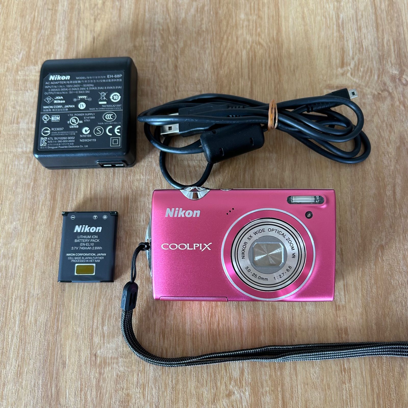 ✨美品✨】Nikon COOLPIX S5100 コンデジ 平成レトロ ピンク - メルカリ
