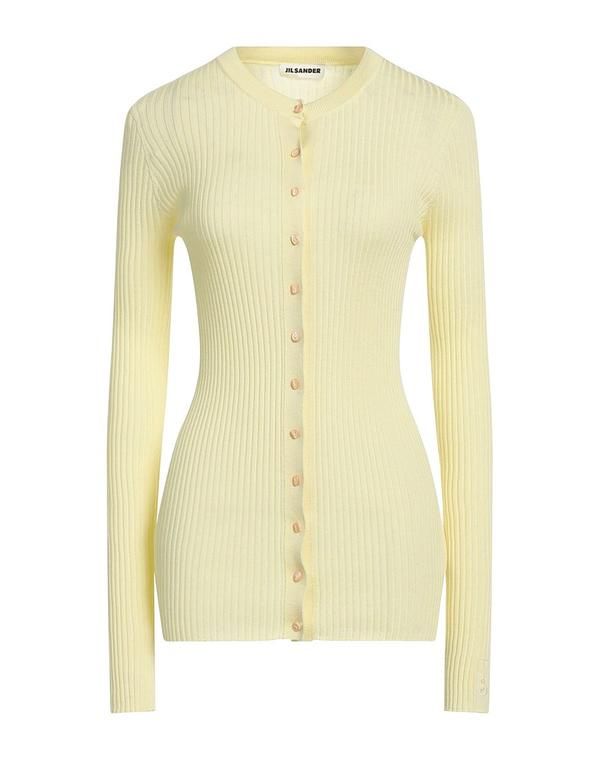【送料無料】 ジル・サンダー レディース カーディガン アウター カーディガン Pastel Yellow