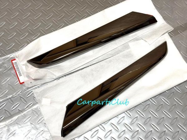 ホンダ 純正品 ステップワゴンスパーダ PR 後期 ヘッドライト モールディング ガーニッシュ 左右セット ブラックスタイル