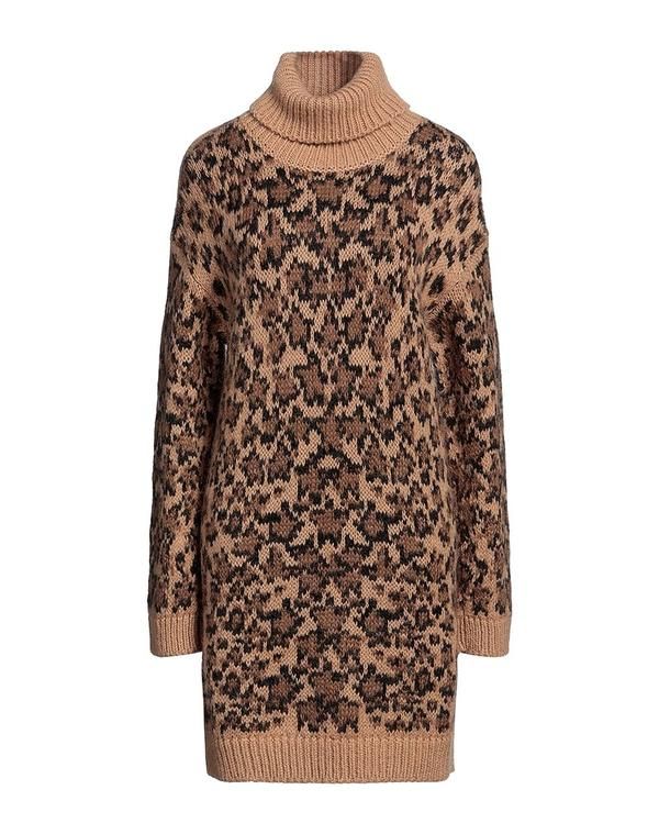 【送料無料】 レッドバレンティノ レディース ワンピース トップス ミニワンピース・ドレス Camel
