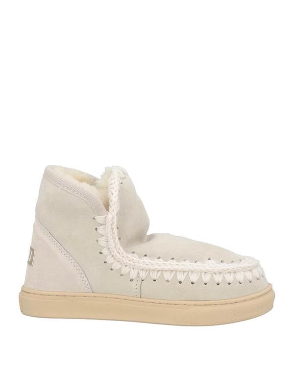 【送料無料】 モウ レディース ブーツ・レインブーツ シューズ ショートブーツ Off White