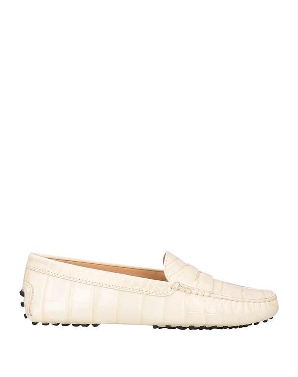 【送料無料】 トッズ レディース スリッポン・ローファー シューズ モカシン Off White