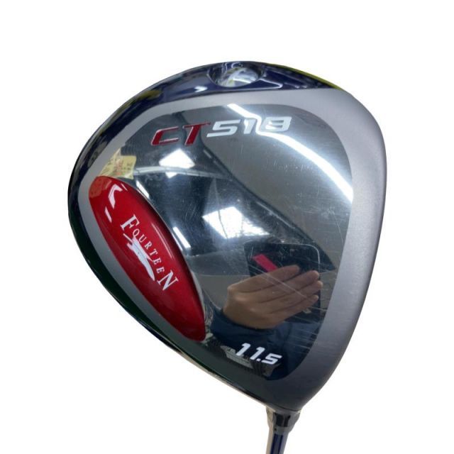 【中古】 フォーティーン CT-518 11.5° ドライバー DR リシャフト (フレックスその他) メンズ 男性用 右利き 右用 Cランク ゴルフクラブ