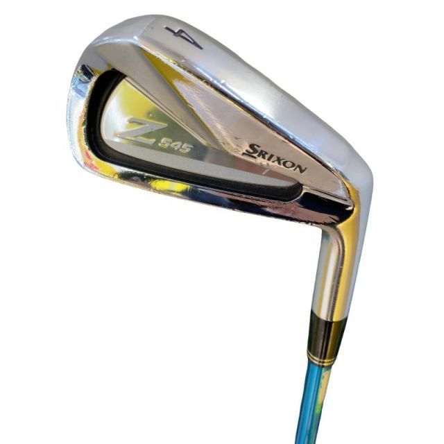  ダンロップ SRIXON Z545 #4 単品アイアン LI Miyazaki Kosuma Blue(水) Iron (フレックスSR) メンズ 男性用 右利き 右用 Cランク ゴルフクラブ