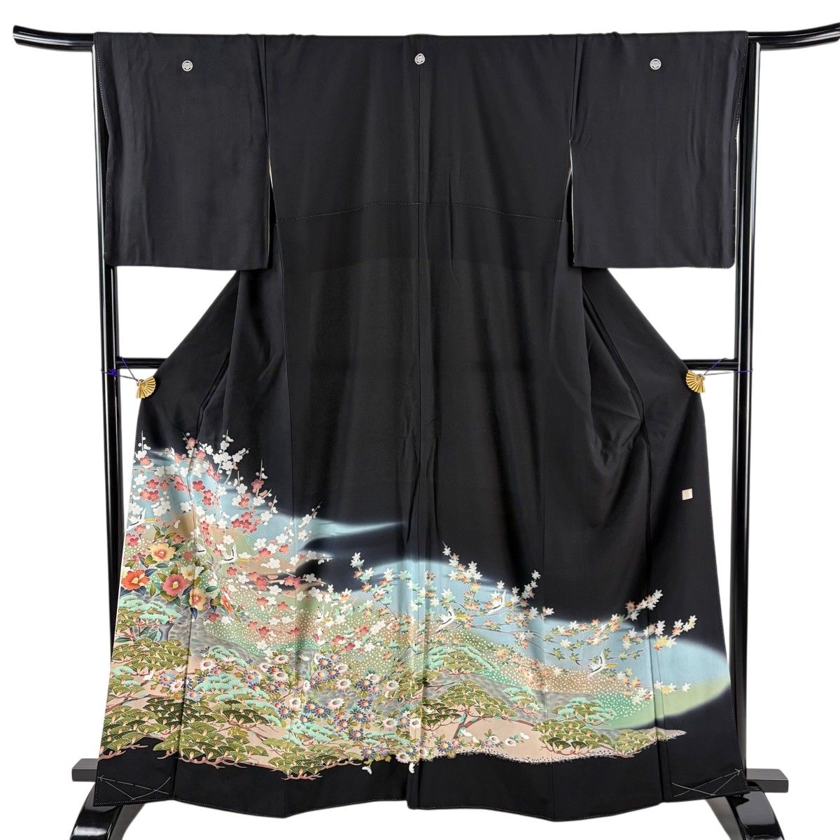 色留袖 身丈159.5cm 裄丈63.5cm 正絹 秀品 【中古】 色留袖 身丈159.5cm 裄丈65.5cm 正絹 秀品 【中古】の通販 by バイセル