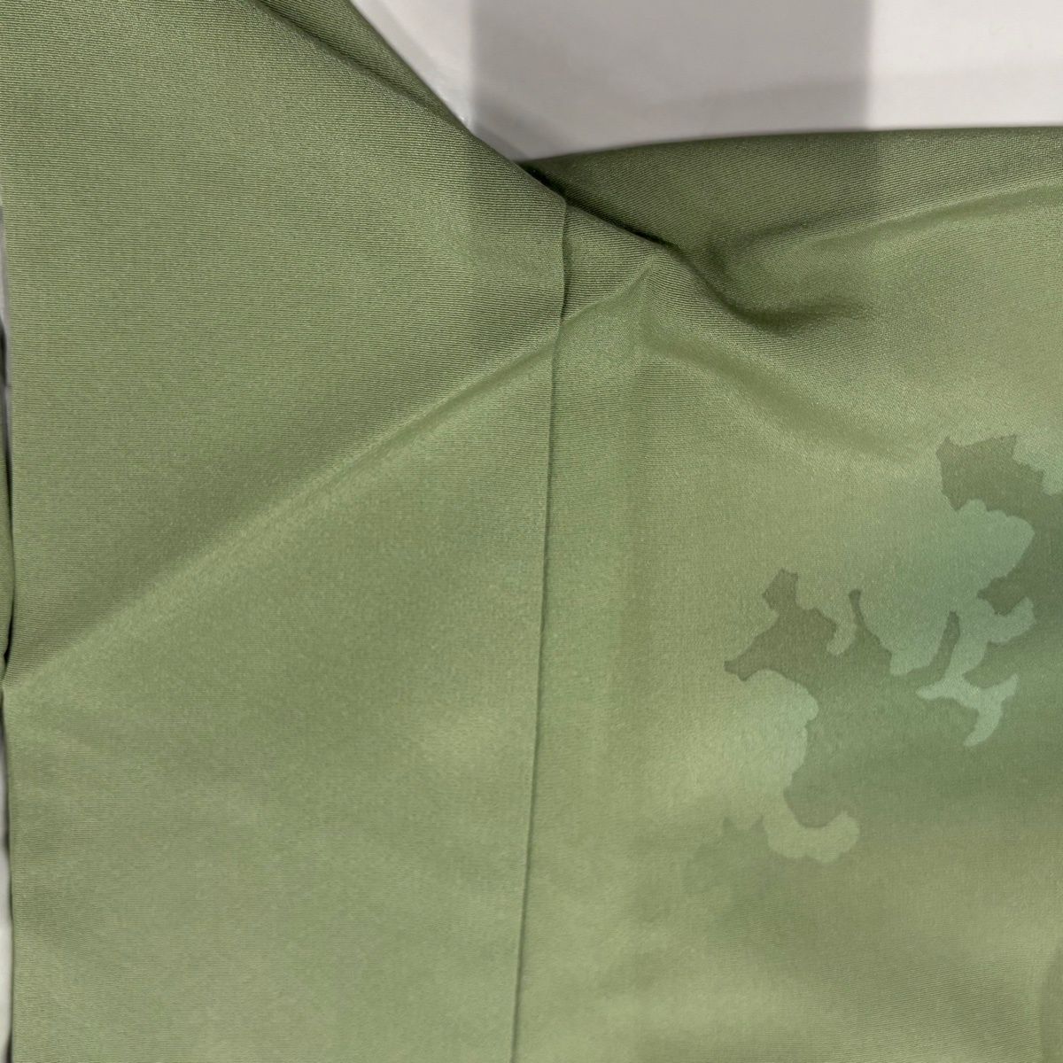 【美品】 付下げ 身丈161cm 裄丈65cm 正絹 秀品 【中古】 美品】 付下げ 身丈161cm 裄丈65cm M 袷 ますいわ屋 落款あり 樹木