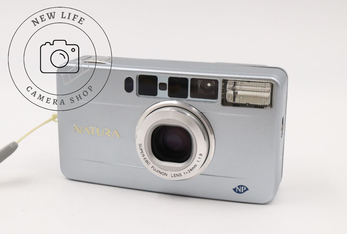 極上品☆FUJIFILM NATURA S アクア コンパクトカメラ フィルムカメラ ###17658