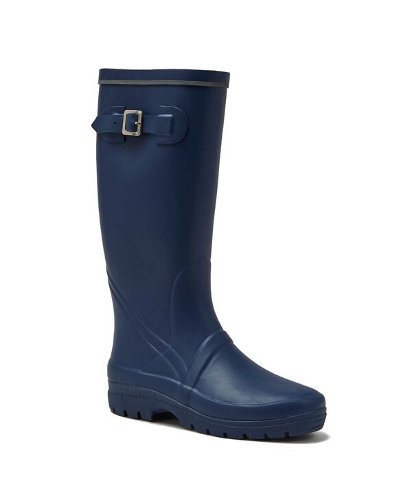 【送料無料】 ランズエンド レディース ブーツ・レインブーツ シューズ Womens Squall Buckle Tall Rain Boots Deep sea navy 28,258円
