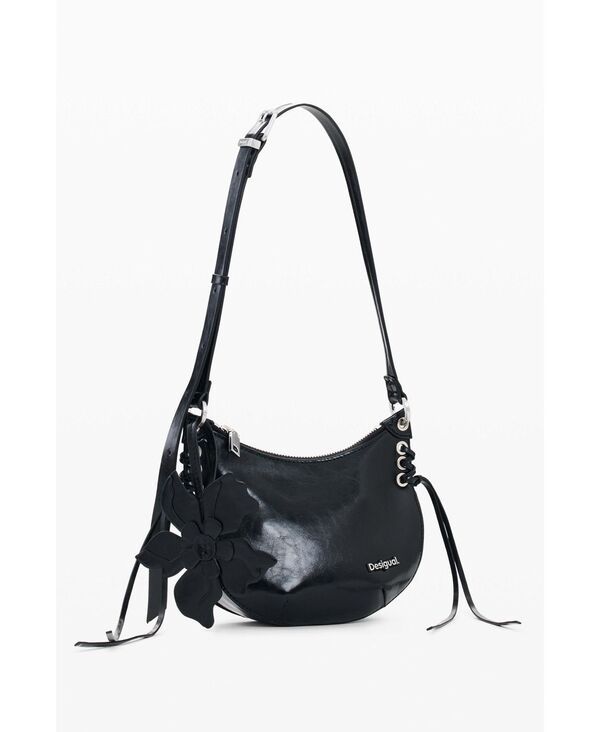 【送料無料】 デジグアル レディース 財布 アクセサリー Womens Crossbody wallet seams Black