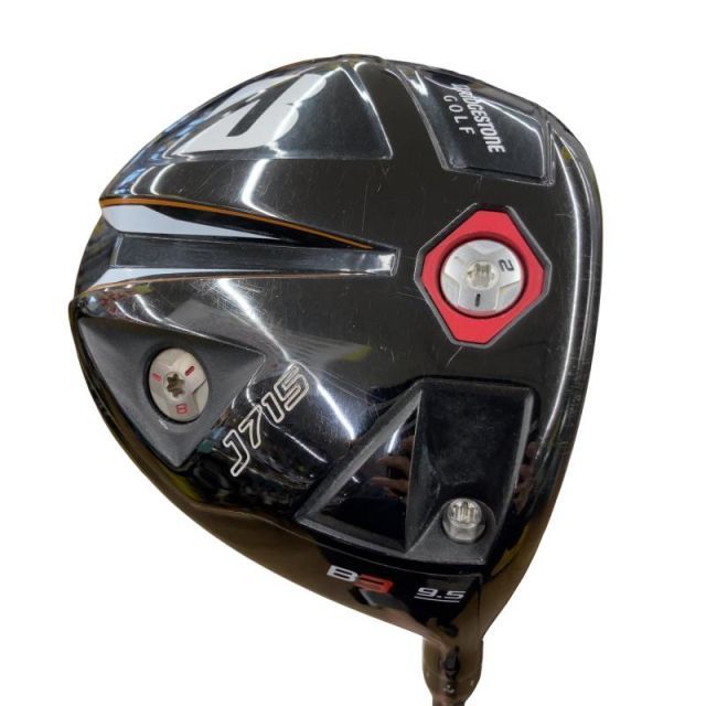 【中古】 ブリヂストン BRIDGESTONE J715 B3 9.5° ドライバー DR Tour AD MJ-6 (フレックスS) メンズ 男性用 右利き 右用 Cランク ゴルフクラブ
