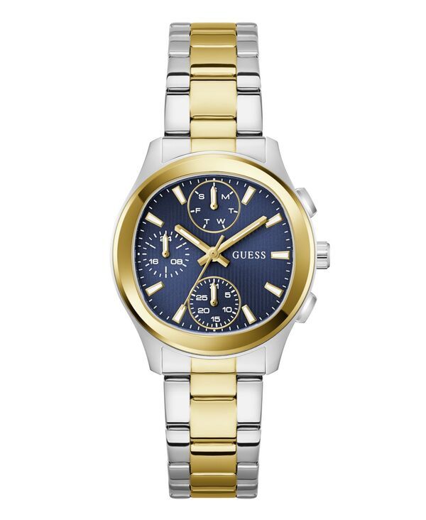 【送料無料】 ゲス レディース 腕時計 アクセサリー Womens TwoTone Stainless Steel MultiFunction Watch 36mm TwoTone