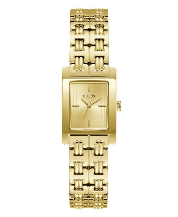 【送料無料】 ゲス レディース 腕時計 アクセサリー Womens GoldTone Stainless Steel Analog Watch 23mm Gold